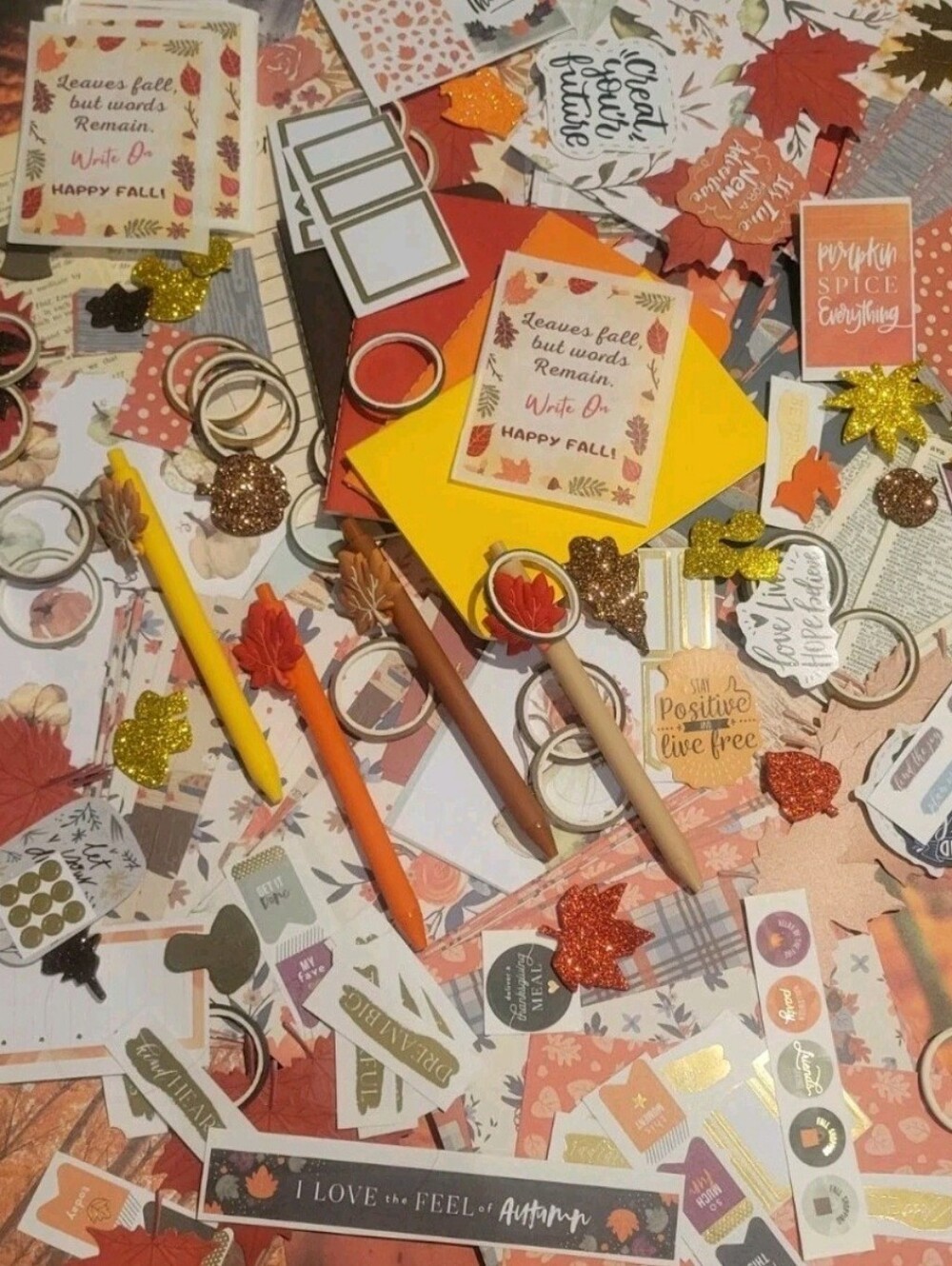 Fall Junk Journal Mini And 25 Scrapbook Journal Ephemera Pieces